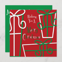 Convite Caixa de presentes engraçada