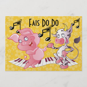 Convite Cajun - Fais Do Do - Partido