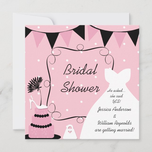 Convite Calçado Para Chá de panela Pensado (Frente)