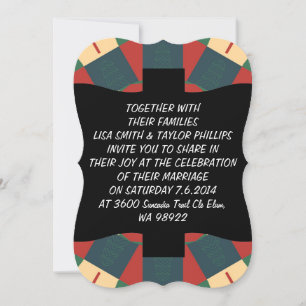 Convite Caleidoscópio mandálico