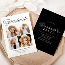 Caligrafia Elegante 4 Foto Festa de Graduação