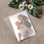 Convite Caligrafia MOD w Foto Duo Salvar Data<br><div class="desc">Obtenha entusiasmo por seu belo casamento enviando sua caligrafia moderna e dinâmica MOD w Duo Photo Save the Dates com sua fotografia e caligrafia moderna.</div>