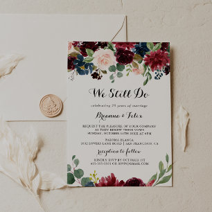 Convite Caligrafia Moderna do outono Ainda Fazemos Renova