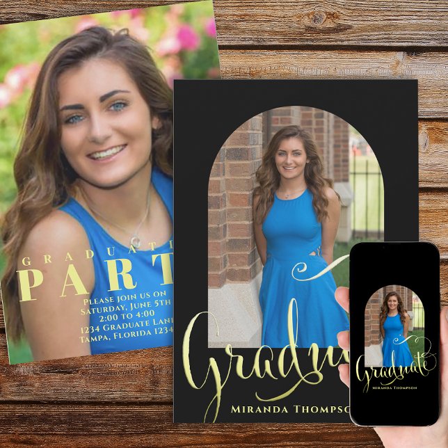 Convite Caligrafia Simples do Modelo de Fotografia do form (Criador carregado)