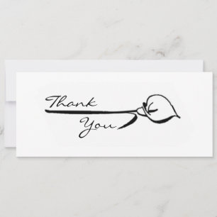 Convite Calla Lily Obrigado