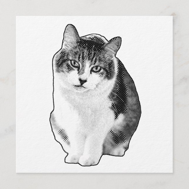 Convite Calm Dot Invite (Frente)