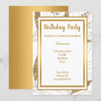 CAMADA DE FOLHA ELEGANTE DOURADA TODAS AS OCASIÕES