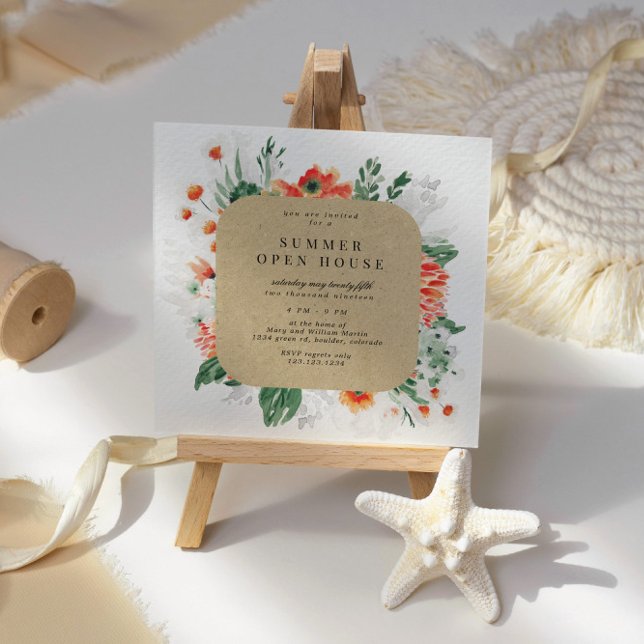 Convite Câmara Aberta da Praça das Flores Selvagens de Ver (Criador carregado)