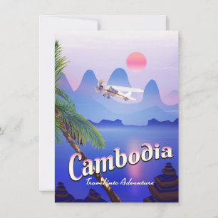 Convite Camboja 'Viagem na Aventura'