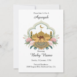 Convite Camel e Mesquita Harmonia