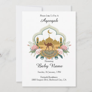 Convite Camel e Mesquita Harmonia