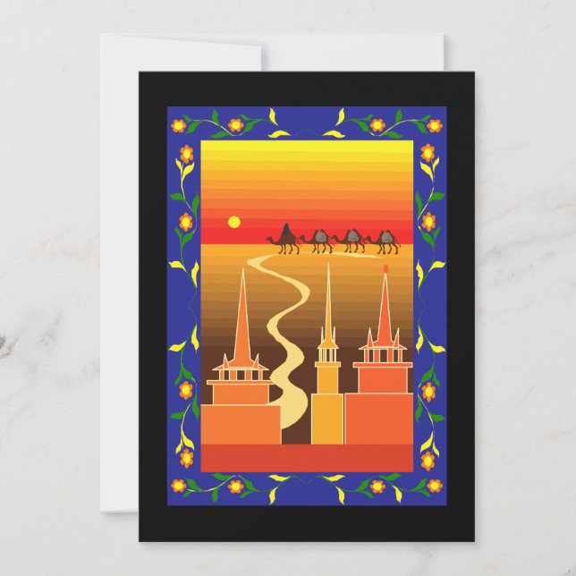 Convite Camelos além da cidade (Frente)