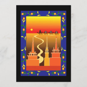 Convite Camelos além da cidade
