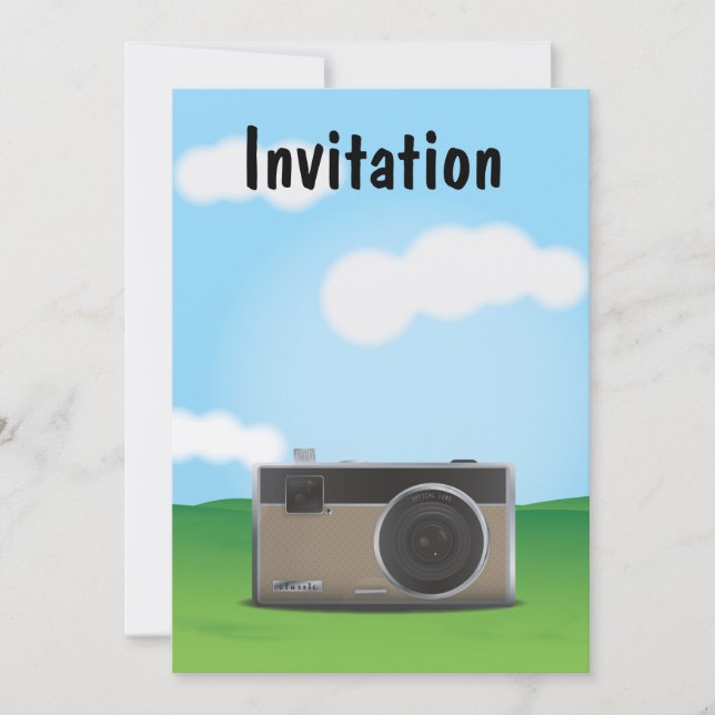 Convite Câmera (Frente)