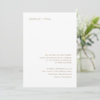 Camille Antique Dourado Casamento Moderno