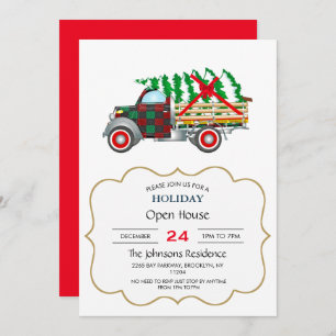 Convite Caminhão de Natal