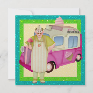 Convite Caminhão do Sorvete - SRF