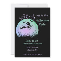 Caminho De Bruxa Para A Festa De Halloween