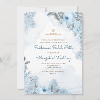 Convite Caminho de Sukhmani Sahib convida & Caminho Akhand