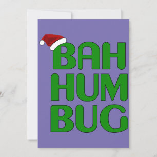 Convite Camisa Bah Humbug Natal Arte-Natal Humbug Papai No