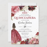 Camiseiros e Borgonhas marsala Princesa Vestida