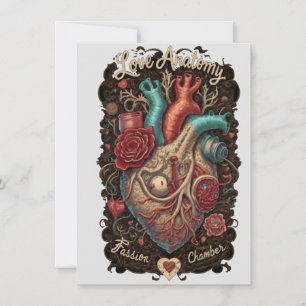 Convite Camiseta de Anatomia do Amor - Câmara de Paixão e
