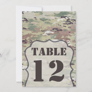 Convite Camofone Uniforme de Camofl OCP de Exército de N