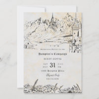 Campanha de Jogo Jogando Papel na Paisagem Fantasi