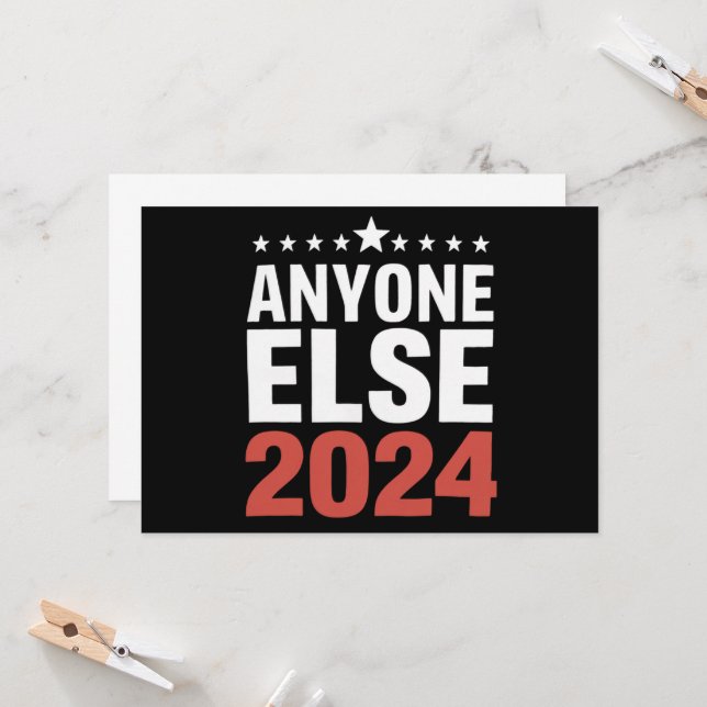 Convite Campanha Eleitoral 2024 Engraçado Político (Frente/Verso In Situ)