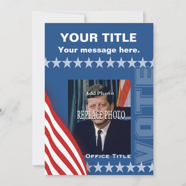 Convite Campanha politica (Verso)