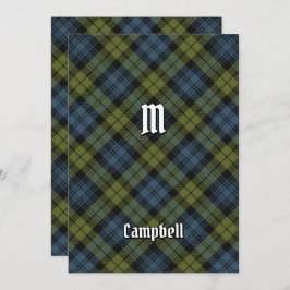 Convite Campbell Tartan