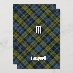 Convite Campbell Tartan