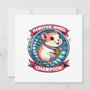 Convite Campeão da Roda de Hamster