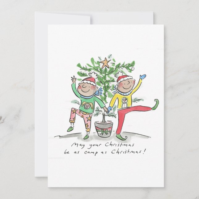 Convite Campo de Natal (Frente)