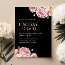 Camponeses e Rosas Florais no Casamento Negro