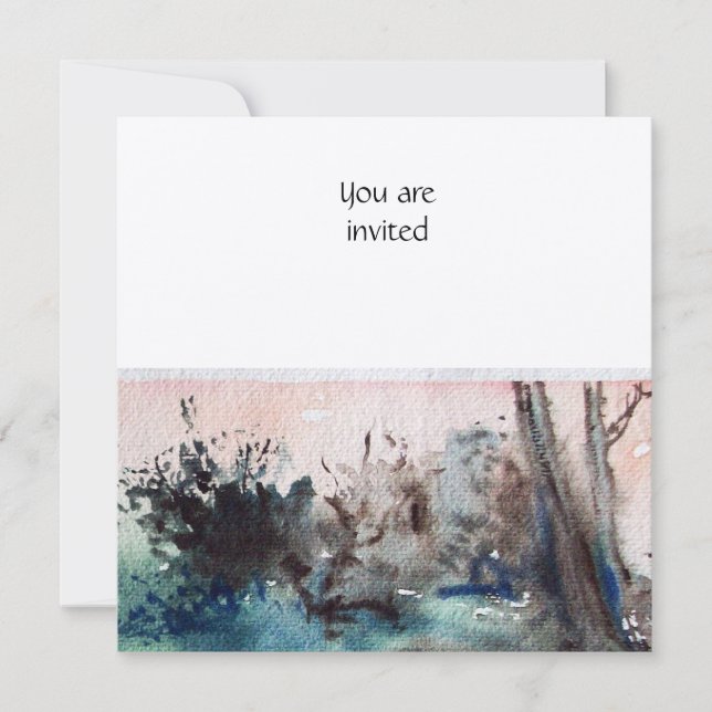 CONVITE CAMPOS DA MAREMMA / PAISAGEM DA TOSCANA (Frente)