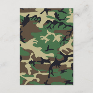 Convite Camuflagem Militar