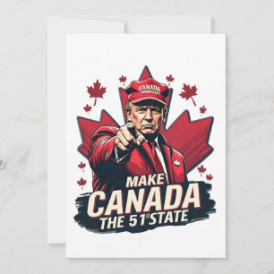 Convite Canadá, a 51 ruas State Trump Canadense