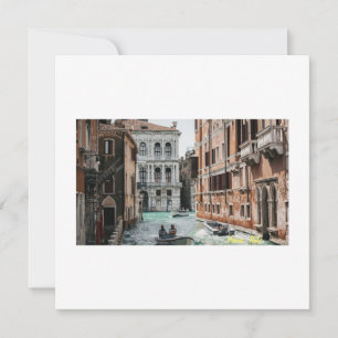 Convite Canal de Venice Boat