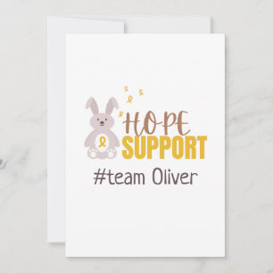 Convite cancer infantil. Papel de Carta #do nome da equipe