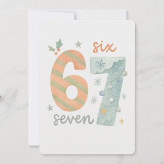 Convite Candy Stripe & Snowflake 67 – Handmade Holiday Num