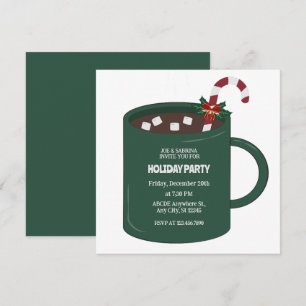 Convite Caneca de chocolate quente 