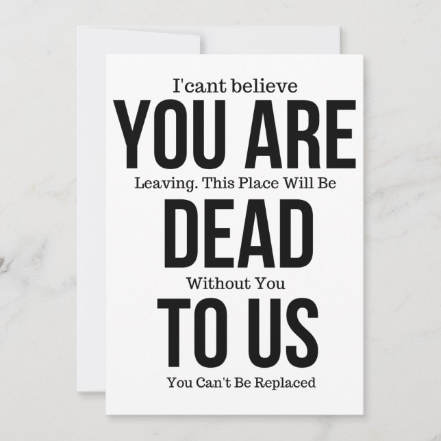 Convite Canecas engraçadas para colega de trabalho, você e (Frente)