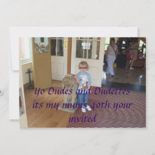 Convite canhão 1 048, Yo Dudes e Dudettesis minhas mães...