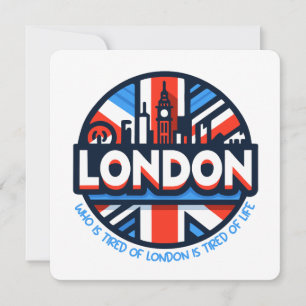 Convite Cansado de Londres