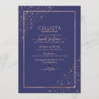 Cantos de Confetti Glitter Dourado do Rosa marinho