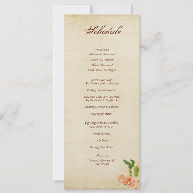 Convite Cantos do cravo do pêssego da aguarela (Verso)