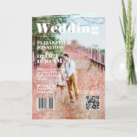 Capa de Revista Casamento Código QR