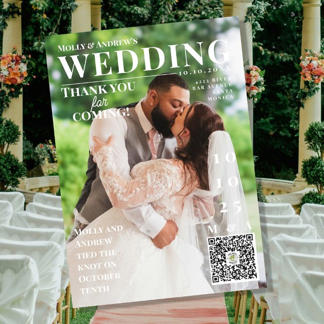 Convite Capa de Revista Engraçada Foto Escura Casamento ob (Criador carregado)