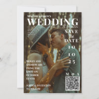 Capa de Revista Engraçada Foto Escura Casamento Sa
